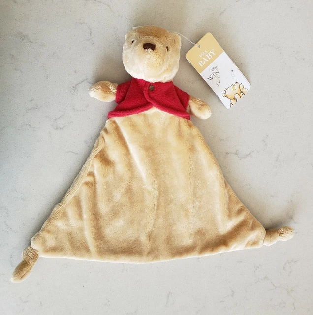 M&S Marks and Spencer Winnie The Pooh Comforter Blankie Soother Doudou