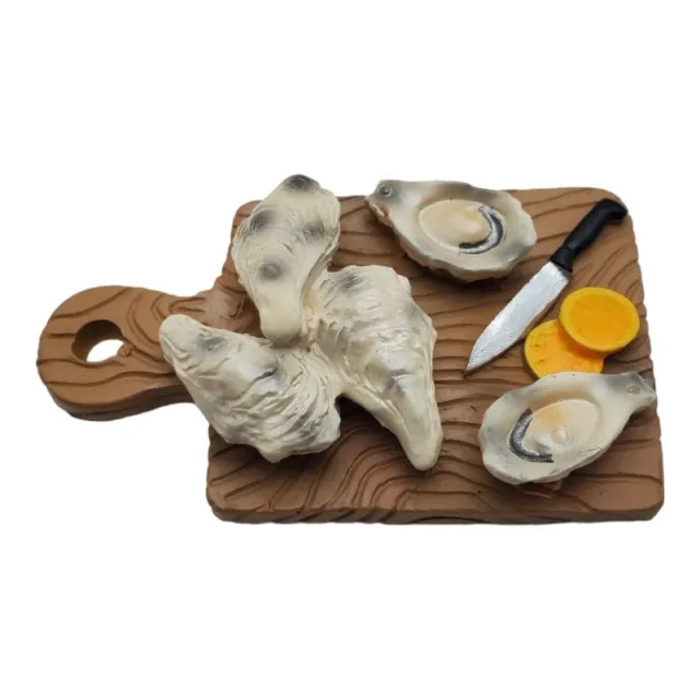 Oyster Fridge Refrigerator Magnet Souvenir Kitchen Decor Seafood Plate Foodies