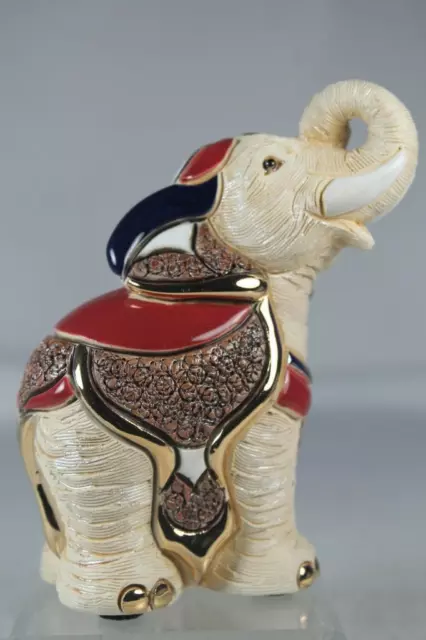 DeRosa Rinconada Family Figurine NEW 2022 Adult 'Sumatran Elephant' F236 NIB