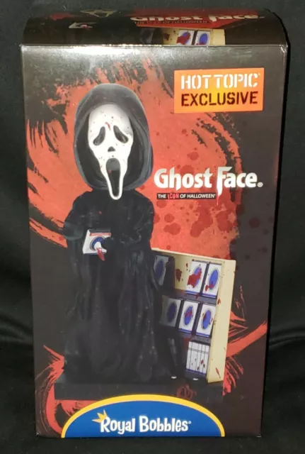 Royal Bobbles Scream Ghost Face VHS Store Bobblehead Hot Topic Exclusive Sealed
