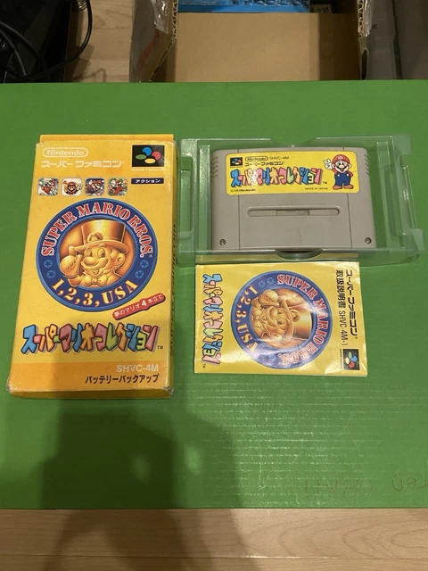 SUPER MARIO WORLD JAM PUZZLE JIGSAW 01 NINTENDO SFC FAMICOM 1990 JAPAN (NEUF - BRAND NEW) on Board games - Trader Games