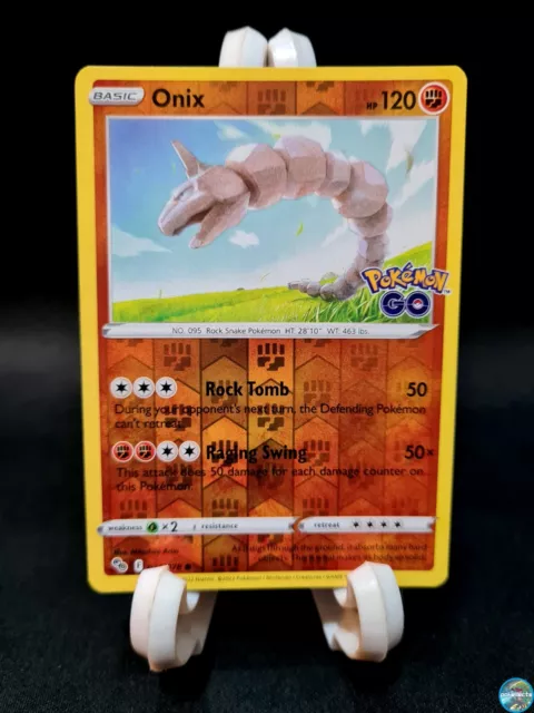 Onix 36/78 - Pokémon GO - Common - Pokemon Card TCG