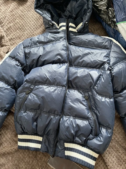 PUFFER COAT JACKET Shiny New Chav Scally Gay PicClick UK