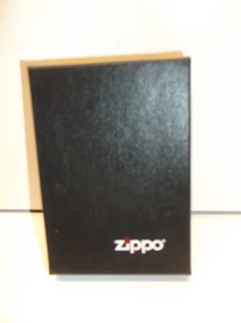 Original ZIPPO LIGHTER EMPTY BOX (no lighter) Black & Gold Vintage