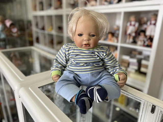 Poupée Artiste Inge Tenbusch – Porcelaine 53 Cm – Excellent état