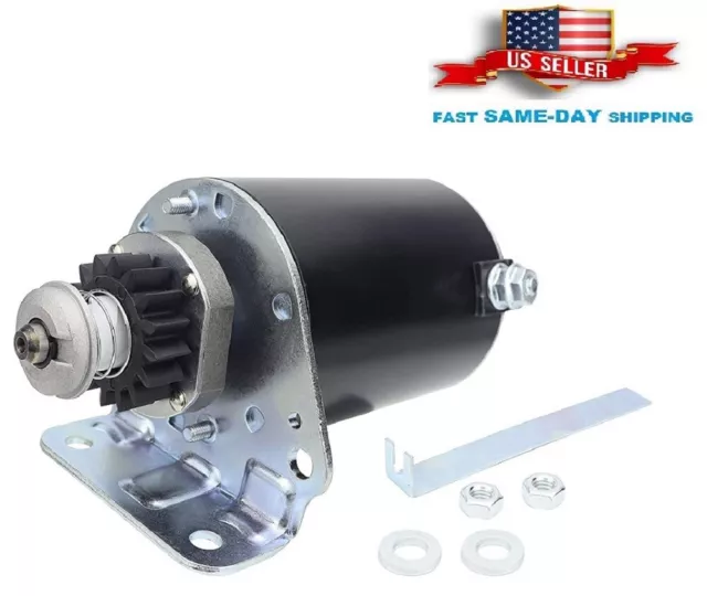 Caltric Starter Replacement For John Deere 16HP & 22HP Sabre & Briggs & Stratton Mowers - 12V 16-Tooth - View #12