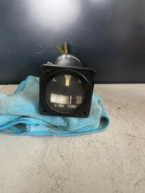 Aircraft Inst. & Development Inc. Turn and Bank Indicator P/N: 20-380