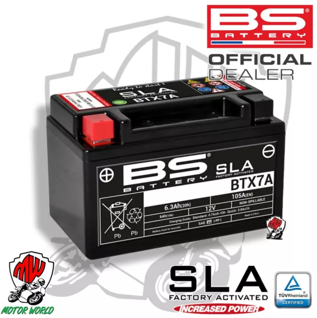Batería BS Battery SLA BTX7A Daelim NS 125 1998