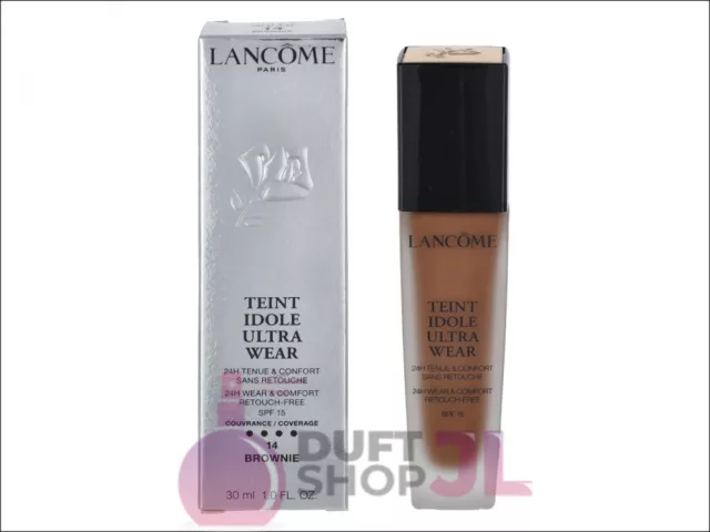 Lancome Teint Idole Ultra Wear 24H W&C Foundation SPF15 30 ml ( 14 Brownie )