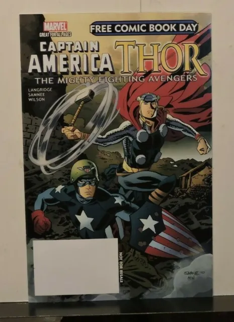 Captain America Thor The Mighty Avengers fcbd #1 2011