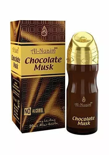 Al Nuaim Chocolate Musk 20 ml Long Lasting Attar Roll On