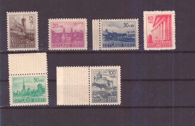Estland Mi Nr 4 / 9 ** Postfrisch