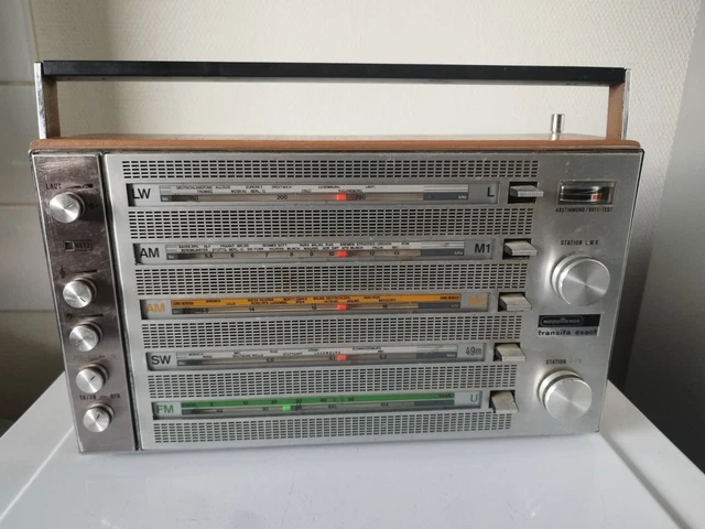 Poste Radio Vintage THOMSON RT432 Qui Fonctionne – Bon état – Objet De Collection