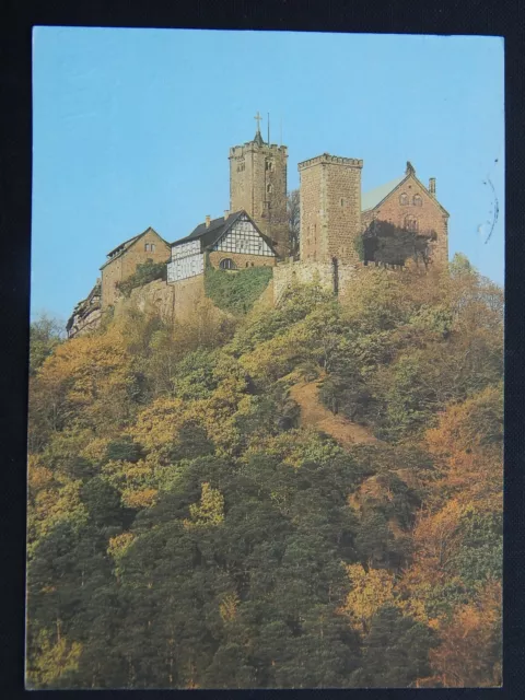 Ansichtskarte Eisenach, Wartburg, gelaufen, 1983