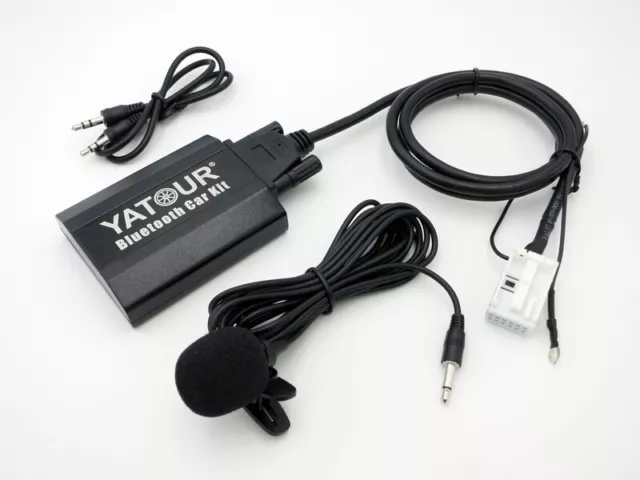 Yatour A2DP Bluetooth Car Kit CD Changer For 12Pin Plug VW Audi Skoda Seat Radio