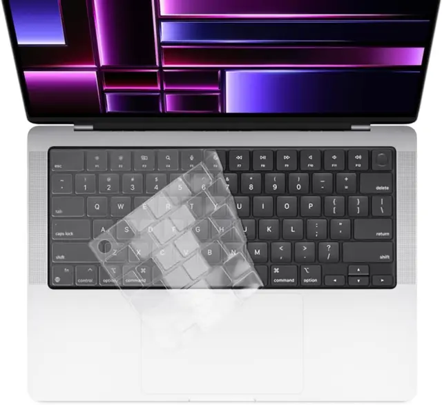 Keyboard Cover Skin for MacBook Air 15 inch A2941 M2 Released in Jun. 2023 2022