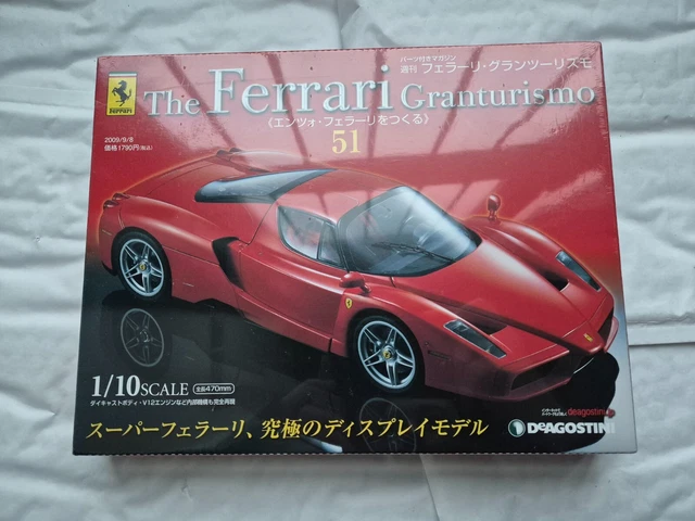 Miniature DeAgostini Ferrari Enzo 1/10, Diecast, Rouge, Complète