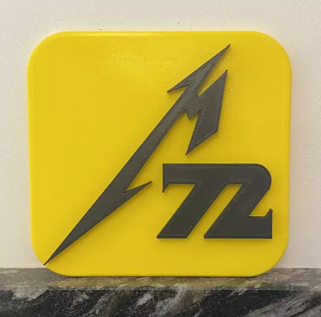 Metallica 72 Seasons New Album Logo 'M' Figure 3D Printed