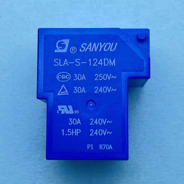 Rel&egrave; Di Potenza SANYOU SLA-S-124DM 24VDC 30A 250VAC 5 Pin T90
