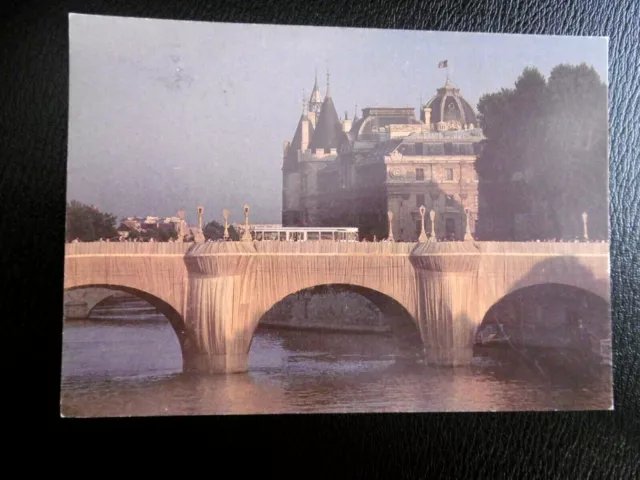 CHRISTO Le Pont postcard new packaged Paris 85 Conciergerie Wolfgang Volz