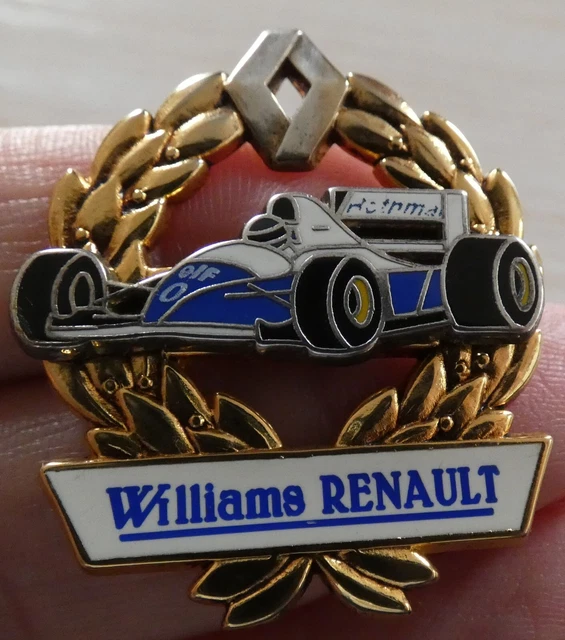 PIN'S F1 FORMULA One Williams Renault Elf Labatt's Canon