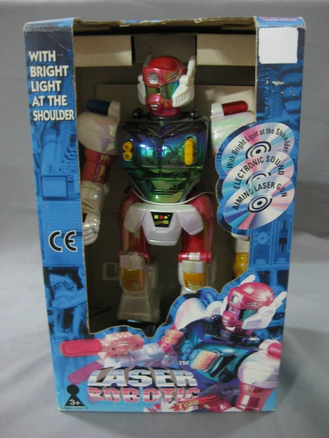 ROBOT VINTAGE TOY HAP-P-KID 1996 39cm EUR 34,90 - FR