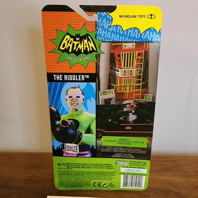 BATMAN CLASSIC TV Series Riddler Batman Boxing McFarlane Toys £38.16 ...