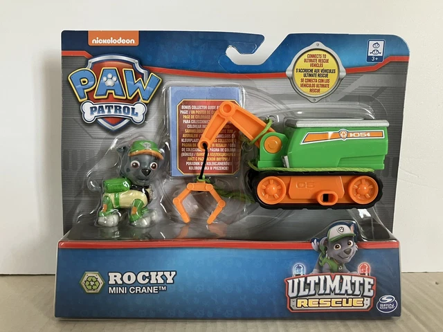 Ultimate Rescue Vehicles PAW PATROL ULTIMATE Rescue Vehicle - Rocky Mini Crane EUR 18,12 ...