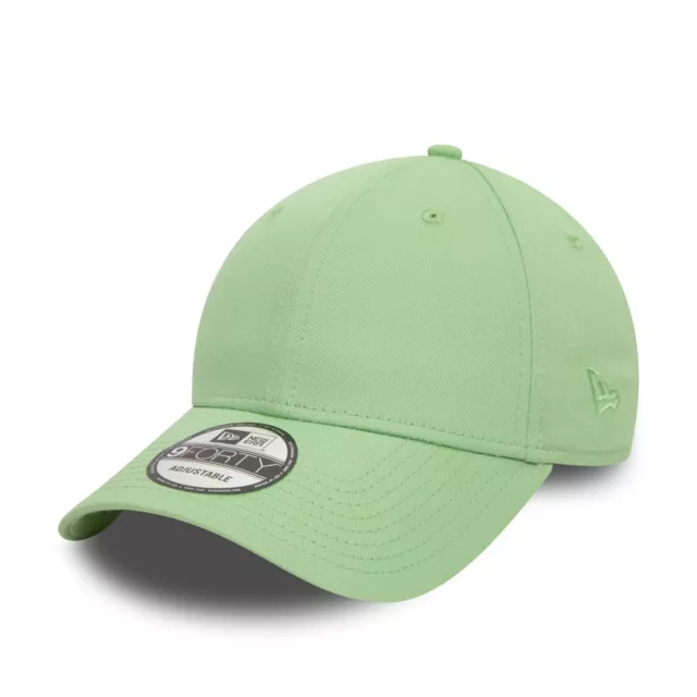 New Era Baseball Cap.9Forty Essential Green Adjustable Mens Women Cotton Hat S24