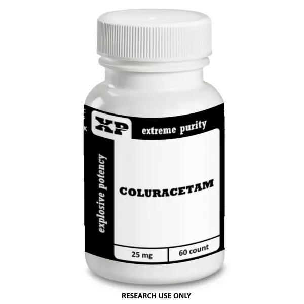 COLURACETAM – 60 Capsules x 25 mg, Memory, Focus, Concentration, Free Shipping