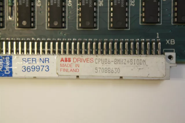 ABB Stromberg CPU86-8MHZ+SIODM CPU Processor, 57088630 2