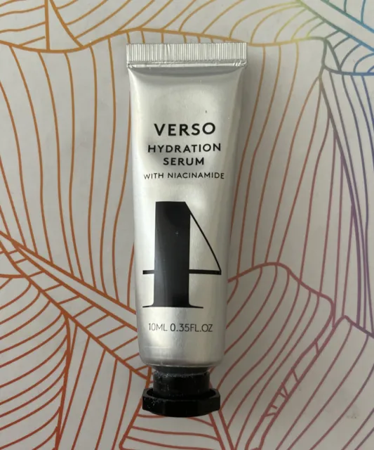Verso Hydration Serum with Niacinamide 10ml Travel Size Brand New
