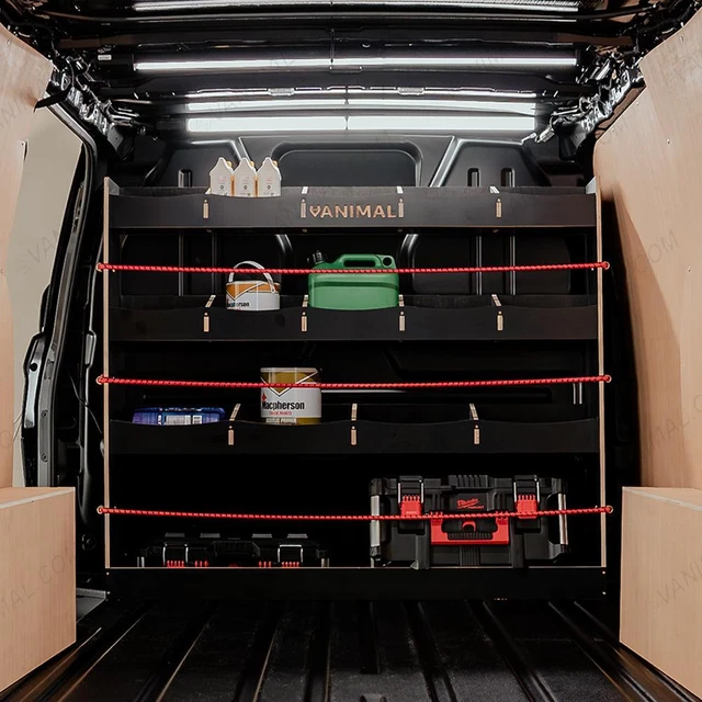 FORD TRANSIT CUSTOM 2023 Hexaboard FullWidth Bulkhead Racking £200.00