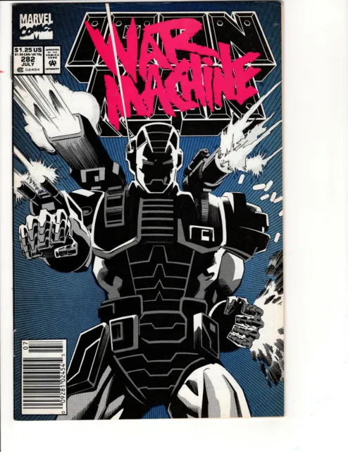 Iron Man #282 Marvel Comics (1St App War Machine) July 1992