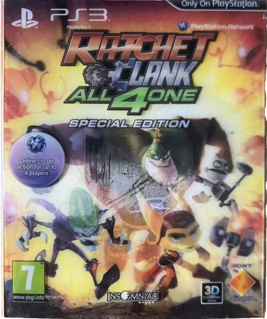 Playstation 3 Ps3 Ratchet & Clank All 4 One