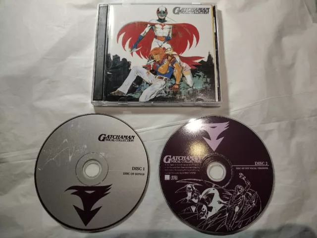 Gatchaman TV Original Collection Music Soundtrack 2-Disc CD Unofficial Import