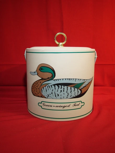 Vintage MALLARD Duck Retired Georges Briard Cooler Ice Bucket