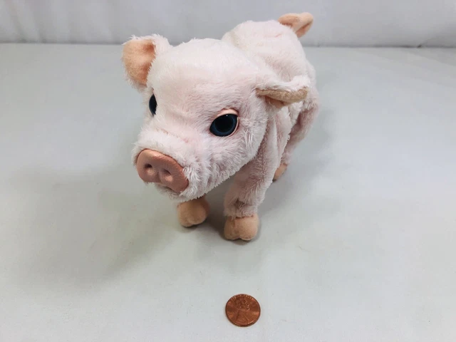 FURREAL FRIENDS NEWBORN Piglet Baby Piglet Pig Toy Plush Mini Tested Works 18.95 PicClick