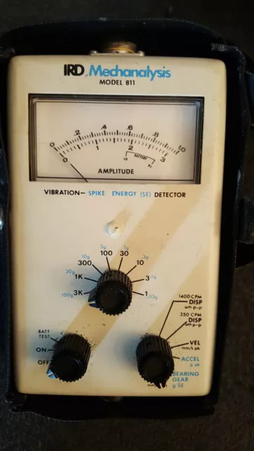 IRD Mechanalysis Model 811 VIBRATION SPIKE ENERGY (SE) DETECTOR 3