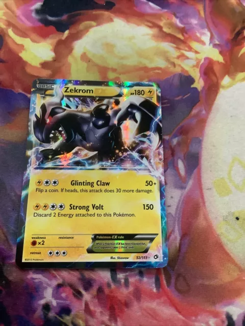 Pokemon Card Game TCG Zekrom EX BKZ Holo JAPANESE