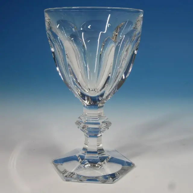 Baccarat France Crystal - Cut Harcourt - Single Euro Water Goblet - 6 1/8 inches