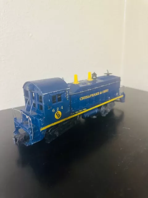 Lionel Post War 1952- 1954 No. 624 Chesapeake And Ohio Switcher in mint conditio