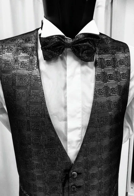 Gilet Uomo Carlo Pignatelli Elegante Panciotto Cerimona Invitato Sposo Waistcoat