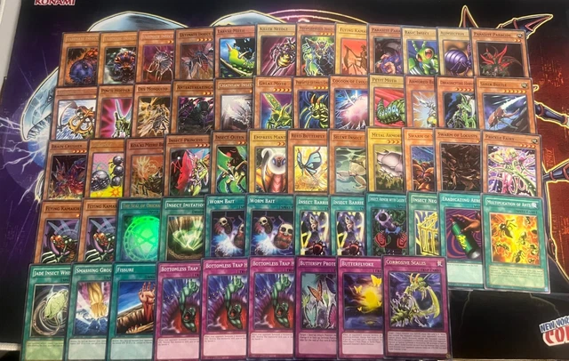 YUGIOH WEEVIL UNDERWOOD Deck 41 Cards Ultimate Great Moth Insect Queen  Anime $44.99 - PicClick