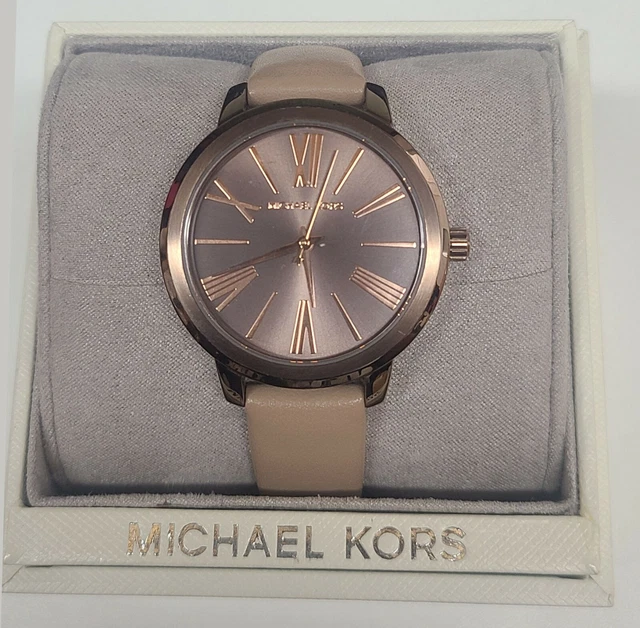 Michael Kors MK2640 Hartman Quadrante Marrone Cinturino IN Pelle Donna Orologio
