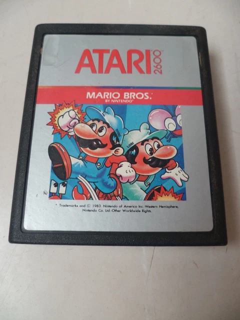 Manuel D'instructions Atari – Jeu Bristles – Vintage – Occasion