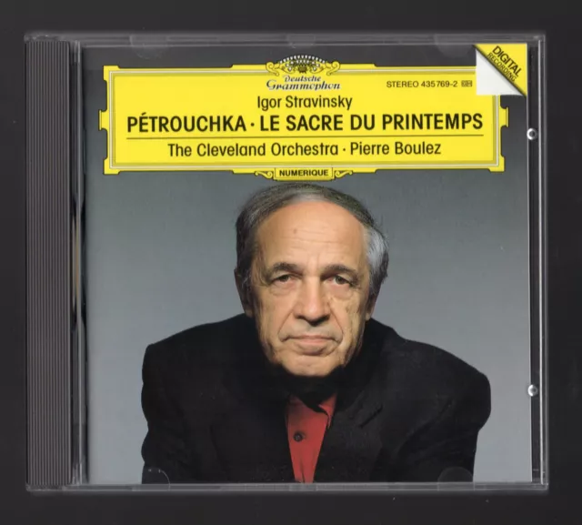 CD ★ Stravinsky : Pétrouchka - Pierre Boulez ★ Album Deutsche Grammophon