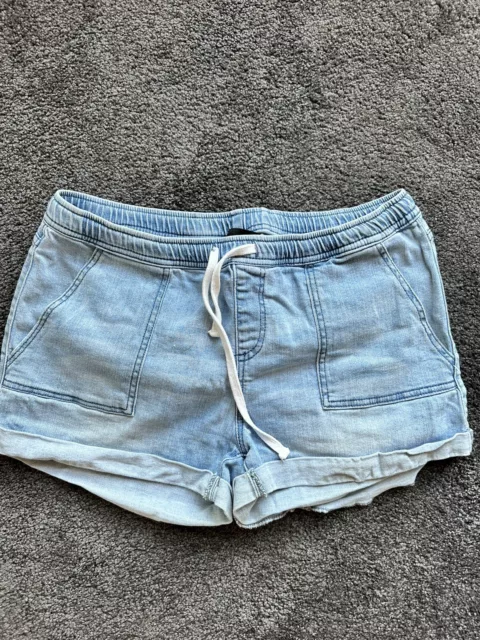 Women Denim Shorts Low Waist Sexy Hot Pants Stretch Mini Jeans Blue  Clubwear
