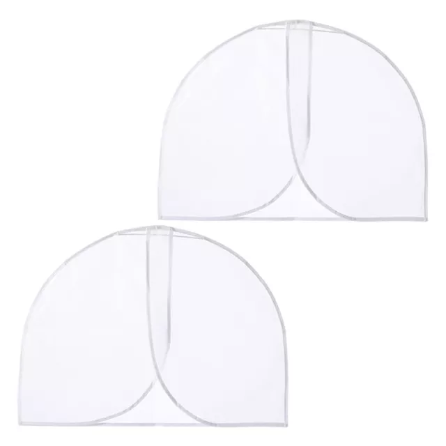 2 Pcs Protective Shoulder Covers Suit Protector for Closet Clothing