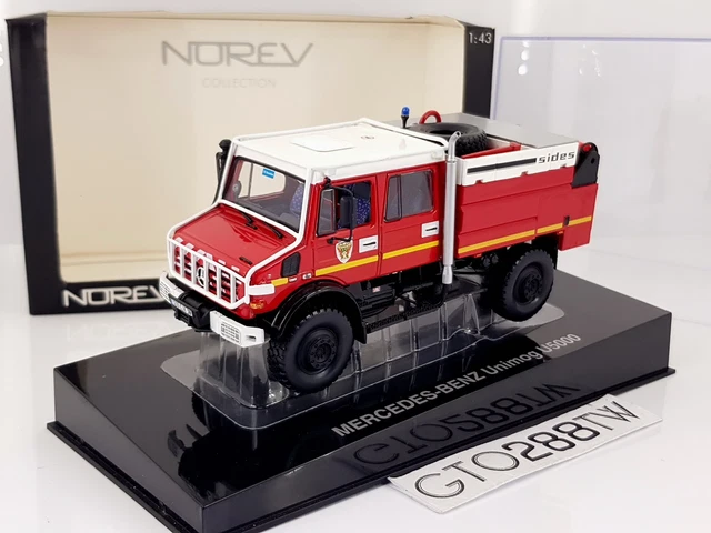 Mercedes-Benz Unimog U 5000 – Pompier Aéronavale – Alerte 0150 – 1/43